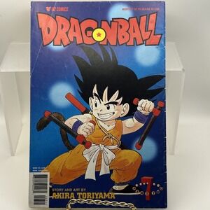 Viz Comics Dragon Ball #7 Part 2 Akira Toriyama 1999 Special Edition Manga Style